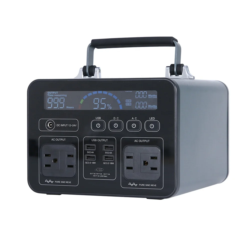 

Portable Power Station with Solar Panel Supply 300W 400W 500W 600W 1000W 2000W Solar Generator portable power for Camping