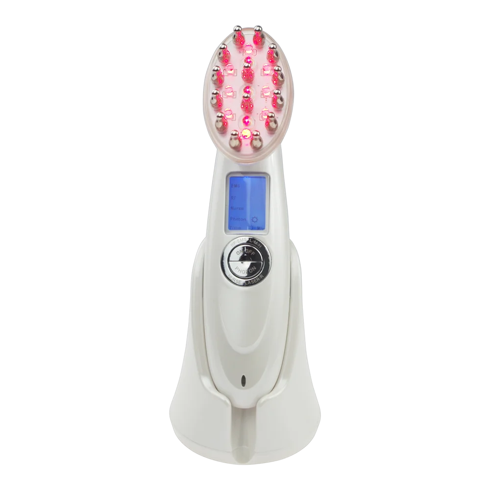 

2019 new CE professional hair growth laser machine equipment Laser Hair Growth Comb/ laser comb, Gold, silver,blue