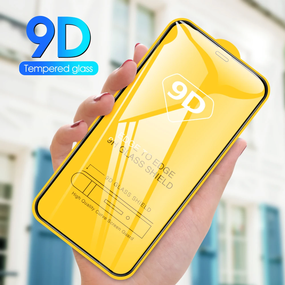 

Full Tempered Glass on the Redmi 7 7A 8 8A 9 9A 9C Glass For Xiaomi Redmi Note 7 8 9 Pro 9S 8T Screen Protector Protective Film, Transparency 99% color