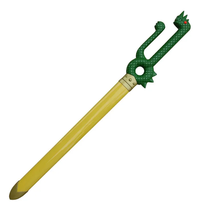 快速销售浅蓝色saya七宗罪龙角色扮演剑与cosplay的破碎刀片