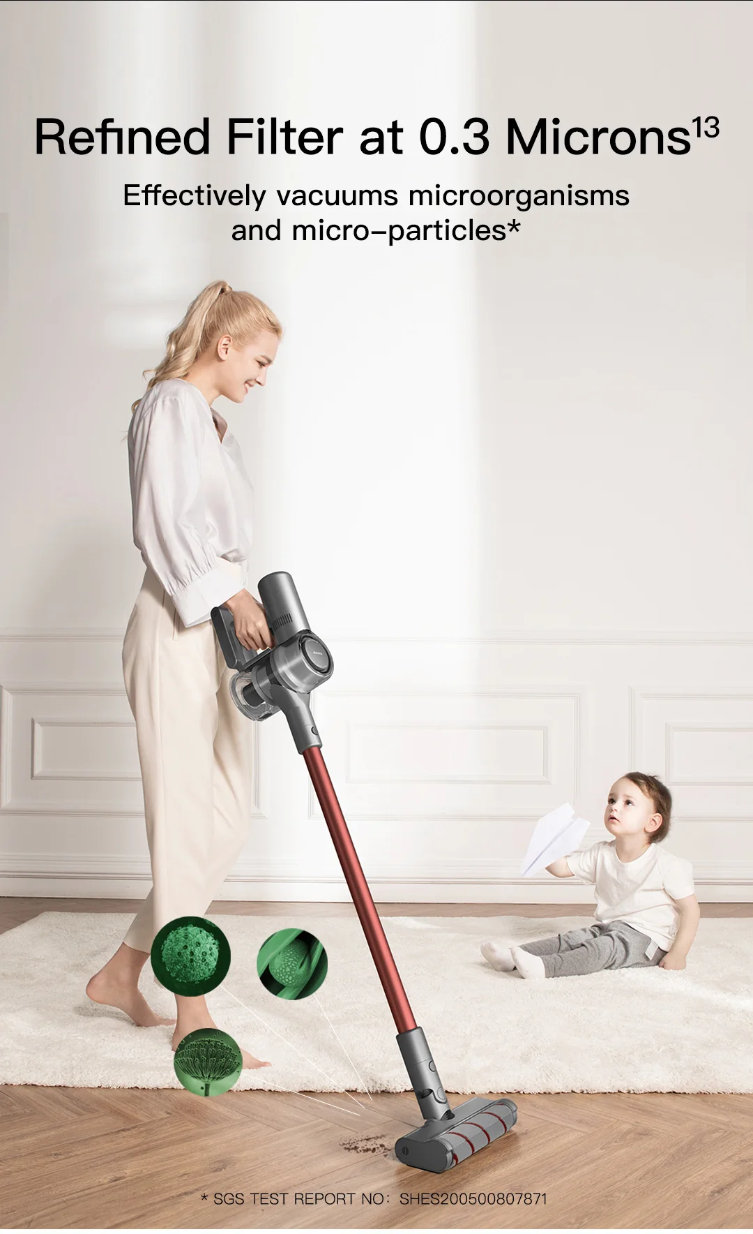 Mijia Dreame V11 Cordless Vacuum Cleaner Handheld Vacuum Cleaner For