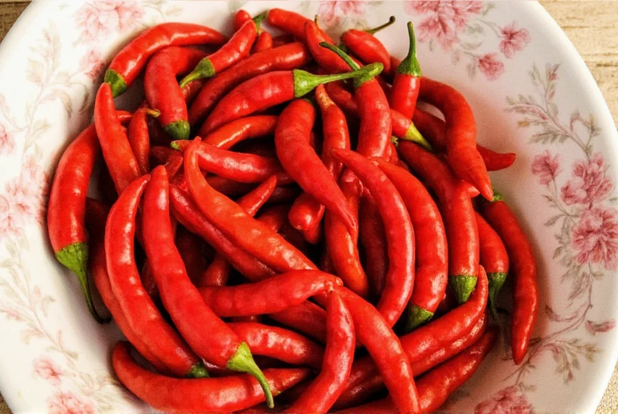 Chile Colorado Seco in a Pan