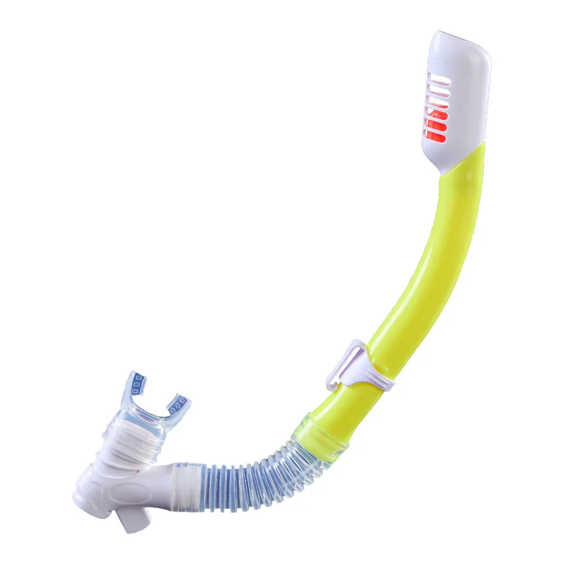 

Best selling swimming snorkel diving mask snorkeling underwater breath tube for kids dry snorkel, Blue red yellow pink