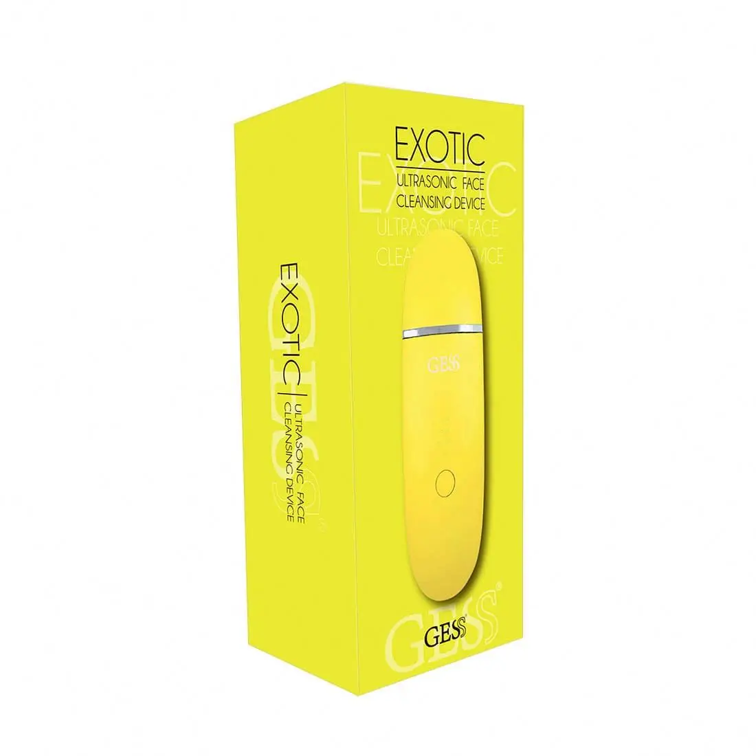 

China Factory Ultrasonic Skin Scrubber Ultrasuoni Produzione Spatula Dermatologist, Lemon yellow