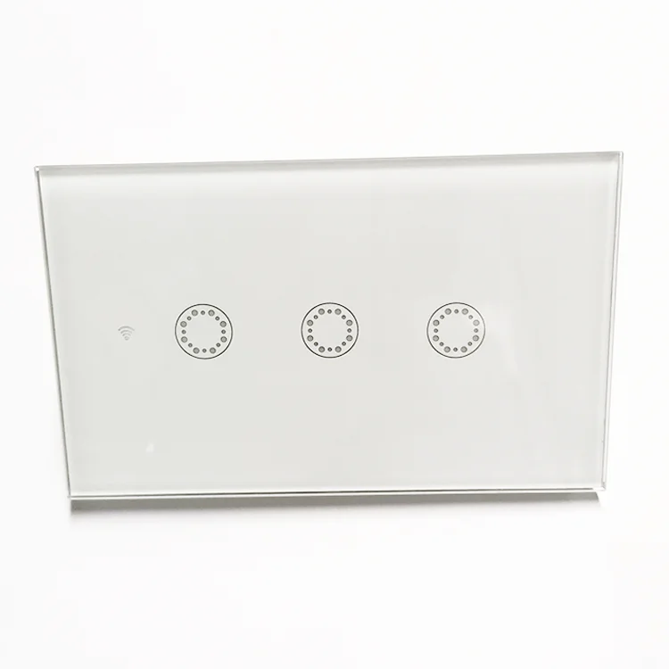 New products smart wifi light and dimmer fan switch smart wifi dimmer switch wireless smart switch with google home