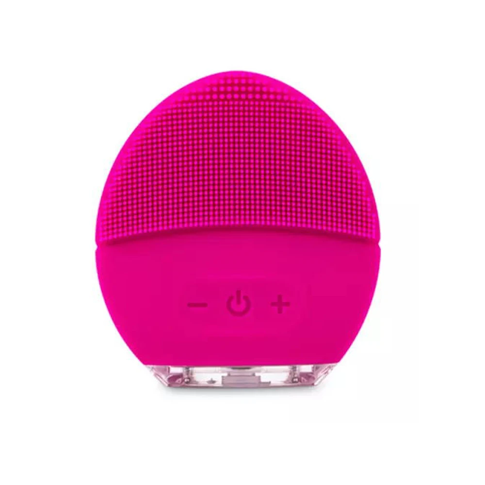 

Electric Facial Brush Cleanser Waterproof Soft Silicone Facial Brush Cleansing Exfoliating Skin Care Tools
