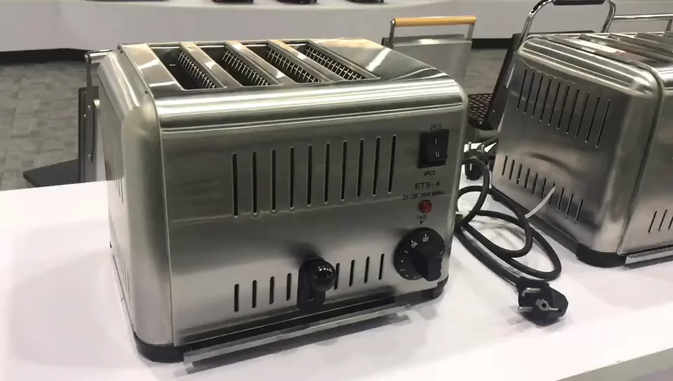 Commercial Bread Conveyor Toaster Stainless Steel Industrial Breakfast