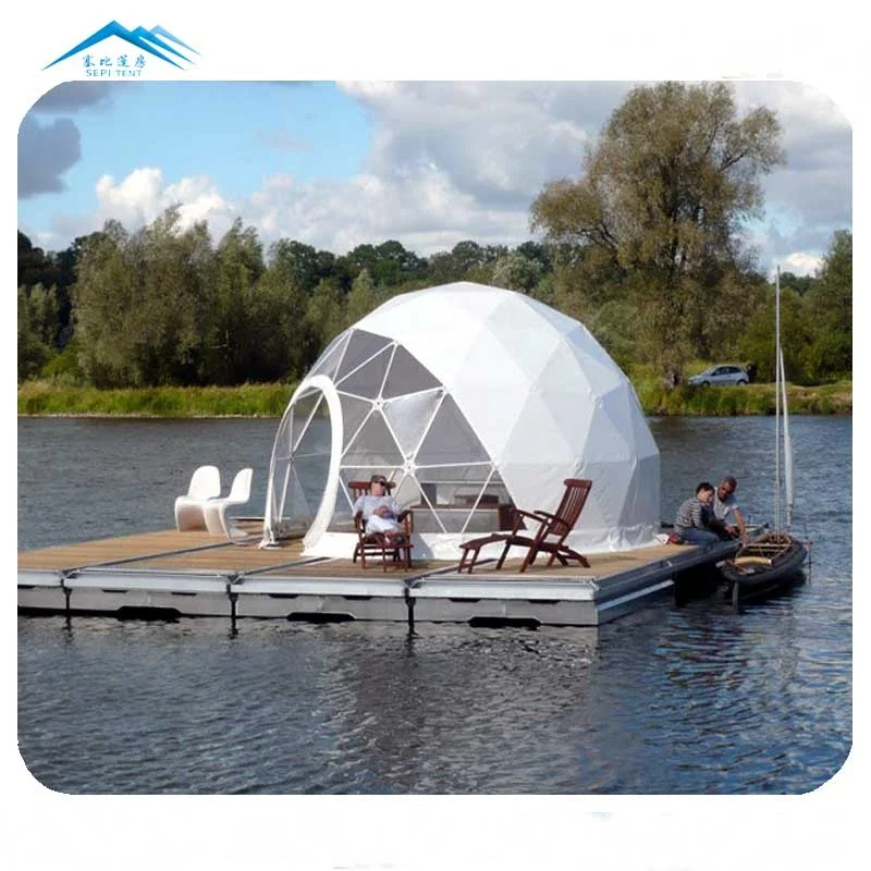 

Customized Size Outdoor Winter Camping Geodesic Dome Tent Geo Dome Tenda Igloo