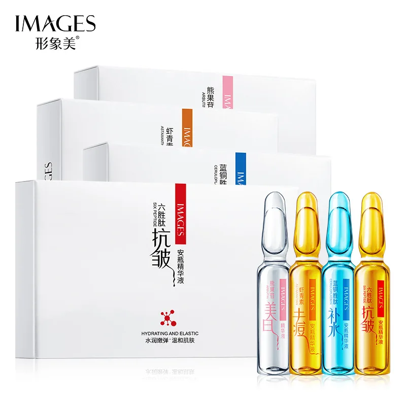 

IMAGES Astaxanthin essence Six peptide anti-wrinkle Whitening anti-anging facial serum skin care