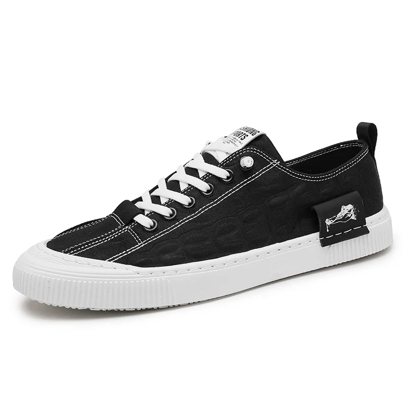 

2021 Men's Stylish Breathable Walking Style Fashion Sneakers Casual Canvas Trendy Shoes
