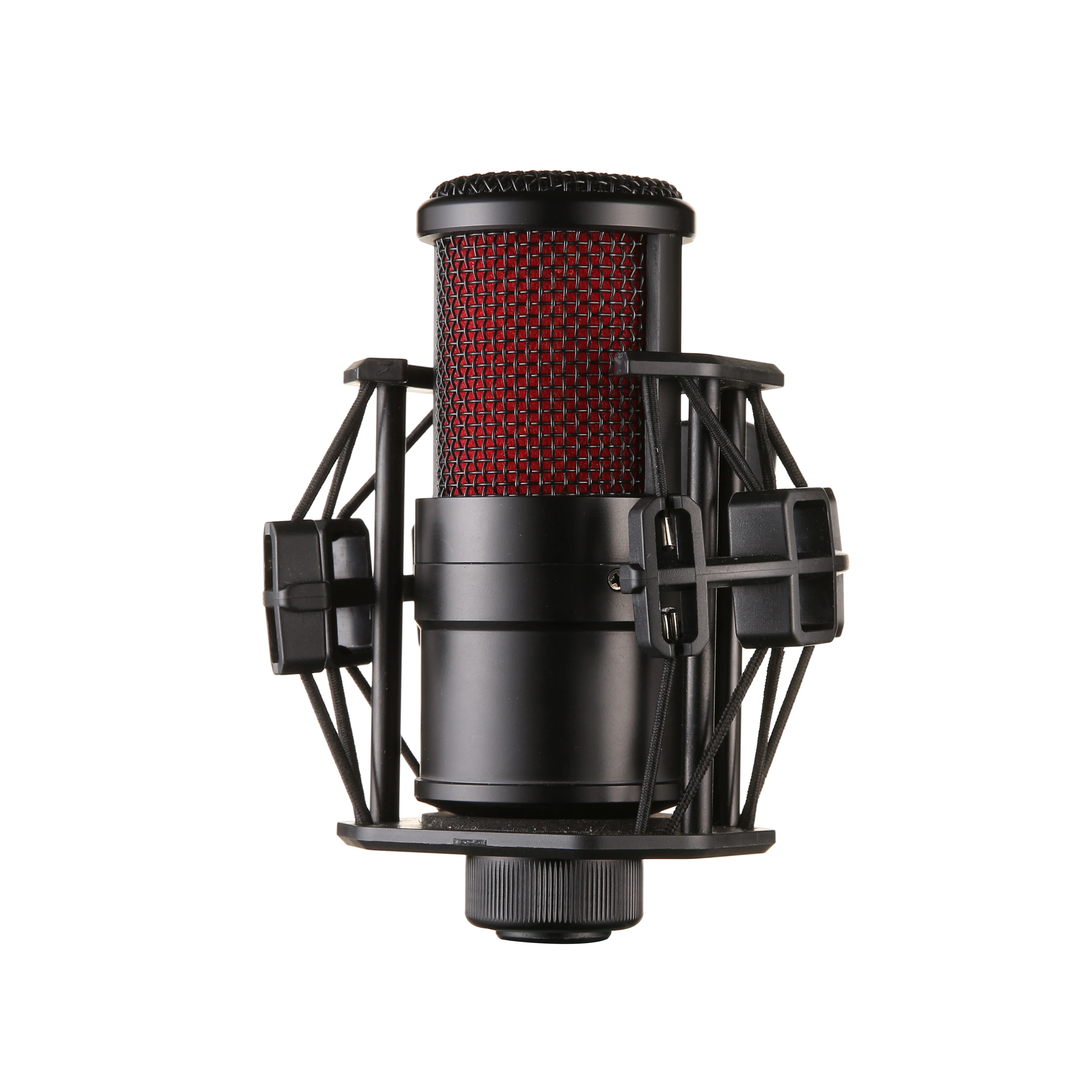 

Professional Home Studio Recording Microphone For Dark Red Handheld Condenser Microphone condenser microphone sets