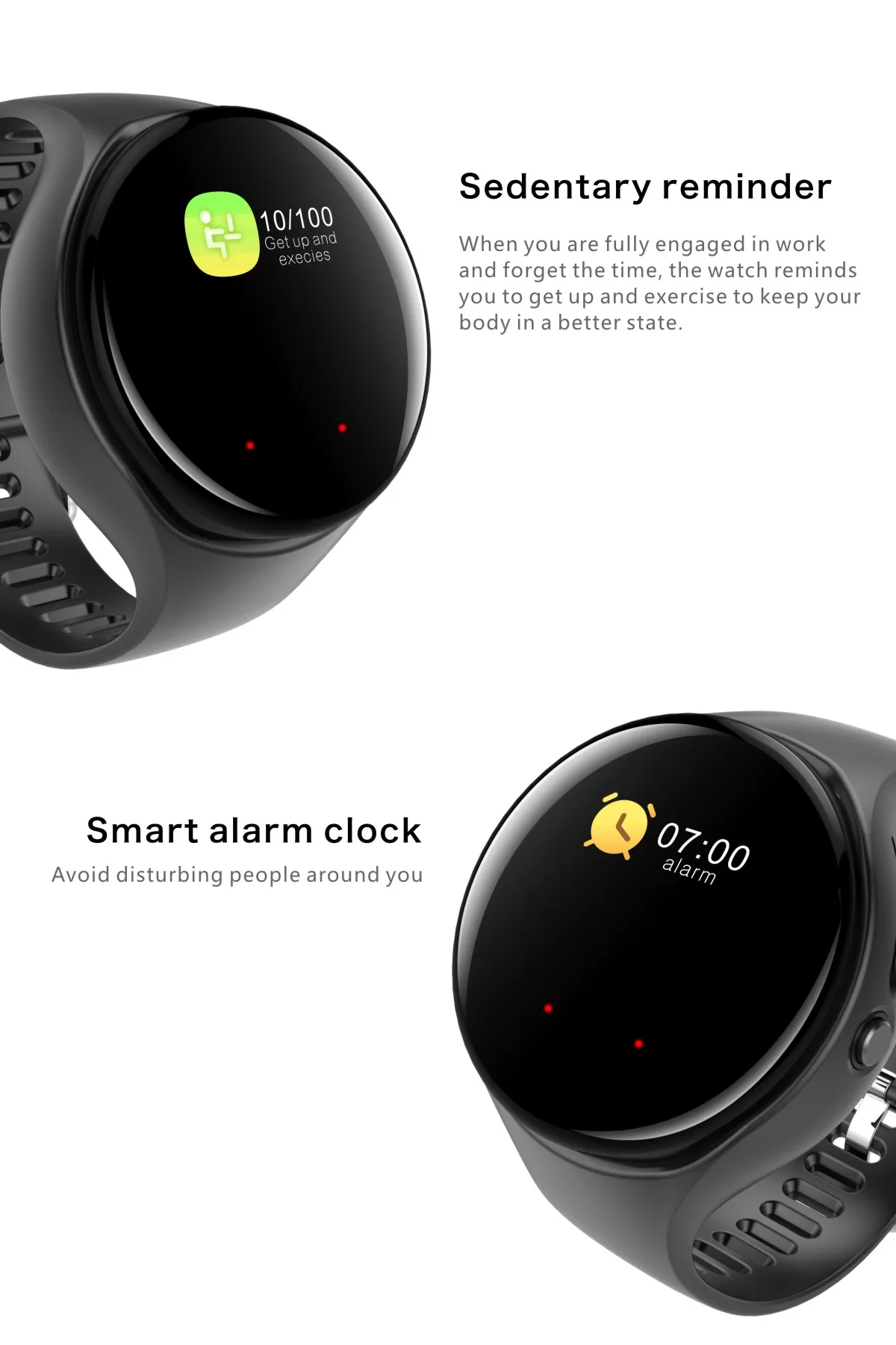 Portable Waterproof Dustproof Smart Watch True Wireless Stereo Earbuds Headphone - ANKUX.COM