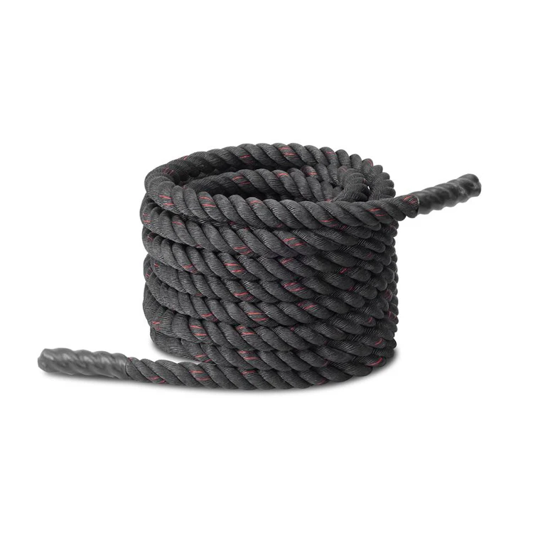 

25mm(1.0'')*3meter(10ft) black customizable pattern fitness battle jump rope with handle