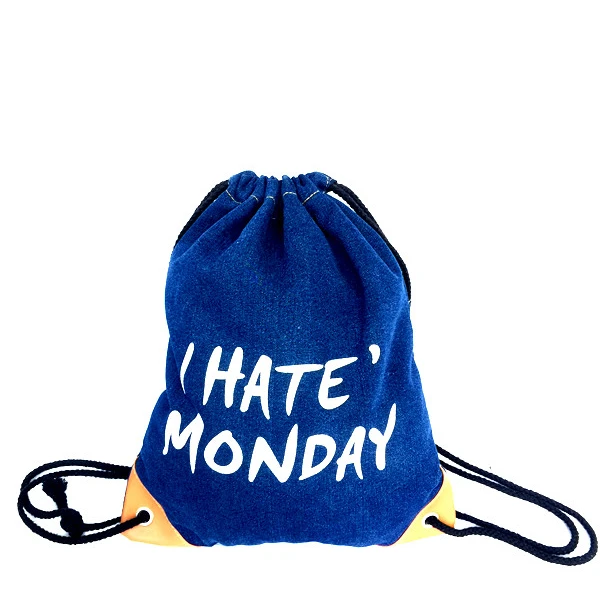 

China Factory Direct Sale Custom Drawstring Backpack For Shopping