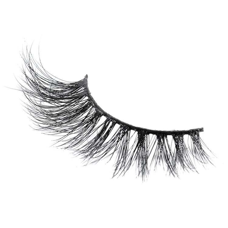 

Natural Long False Eyelashes Style And Black Cotton 25mm 3D Mink Eyelashes Unique Mink Lashes with Custom Package