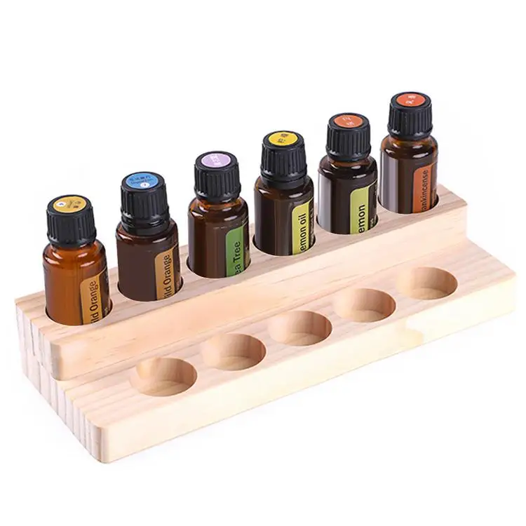 

Essential Oil Display Rack Wooden Exquisite Stands Shelf for 15ml essential oil finishing rack