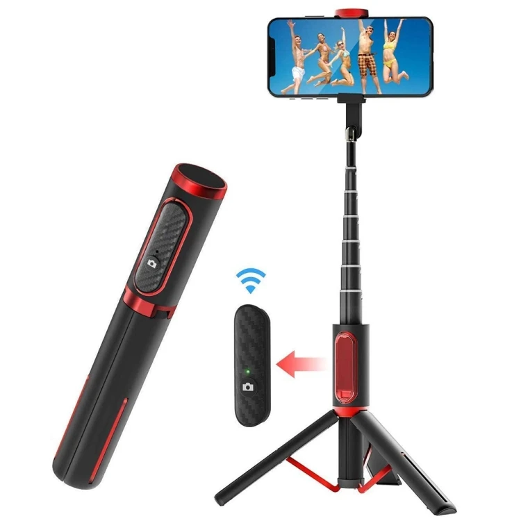 

Wholesale OEM Customized Portable Selfie Stick Remote Control Mobile Phone Aluminum Alloy Holder