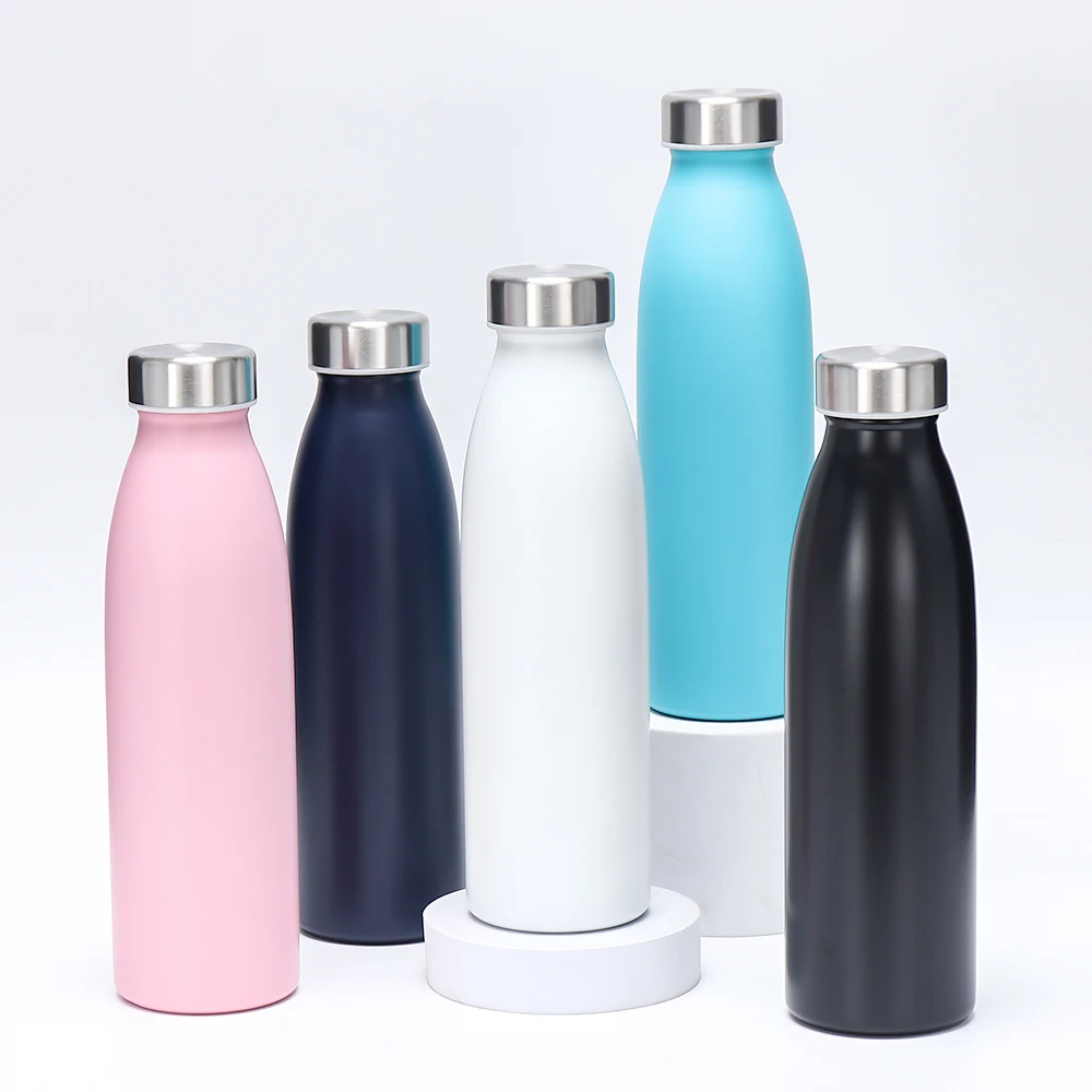 

Ready To Ship Drink Water Bottle Stainless Steel BPA Free Insulated Modern Water Bottle Custom