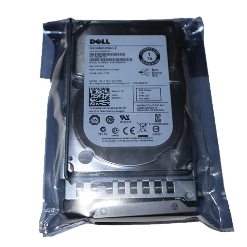 

China factory DELL 1TB SAS 2.5" 6GB 7.2K hard drive disk server HDD