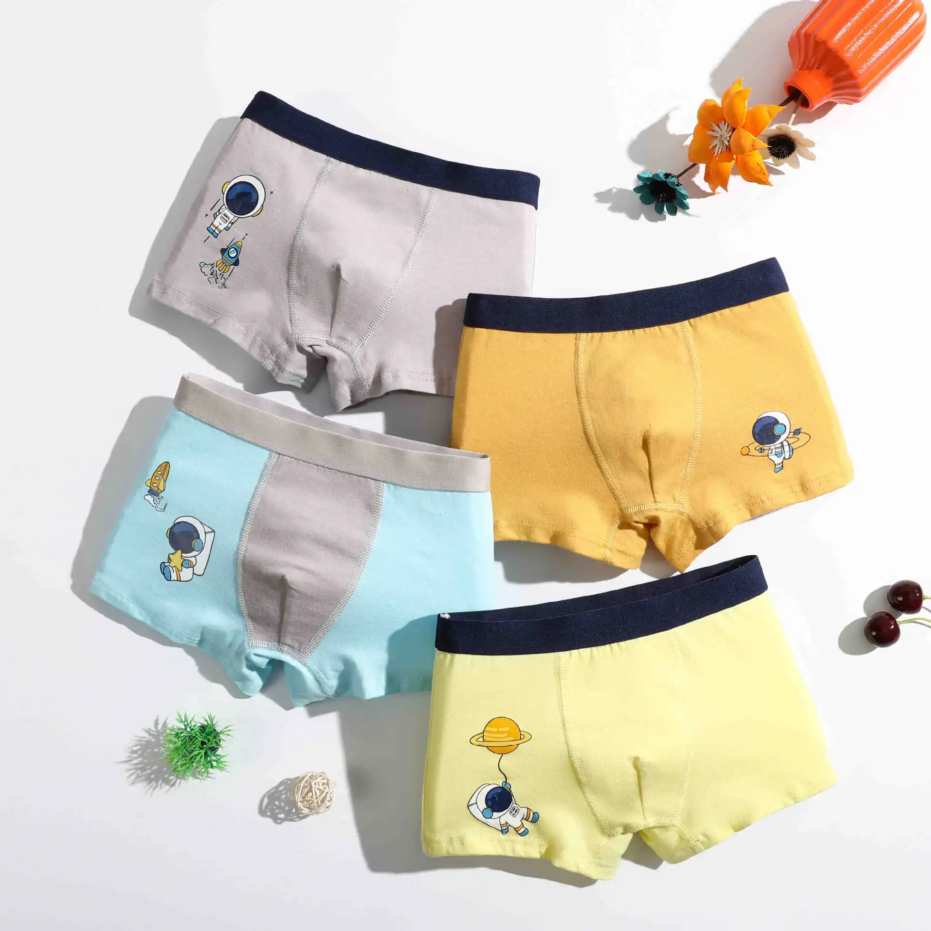 

2022 boys panties underwear kids pack sell cartoon cotton boxer briefs for boys, Picture shows