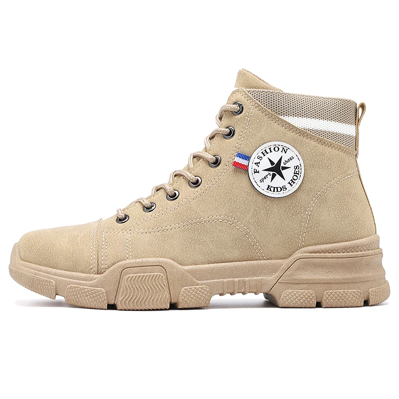

Boots Men New High-top Boots Fashionable Street Shoes British Casual Outdoor Boots For Men