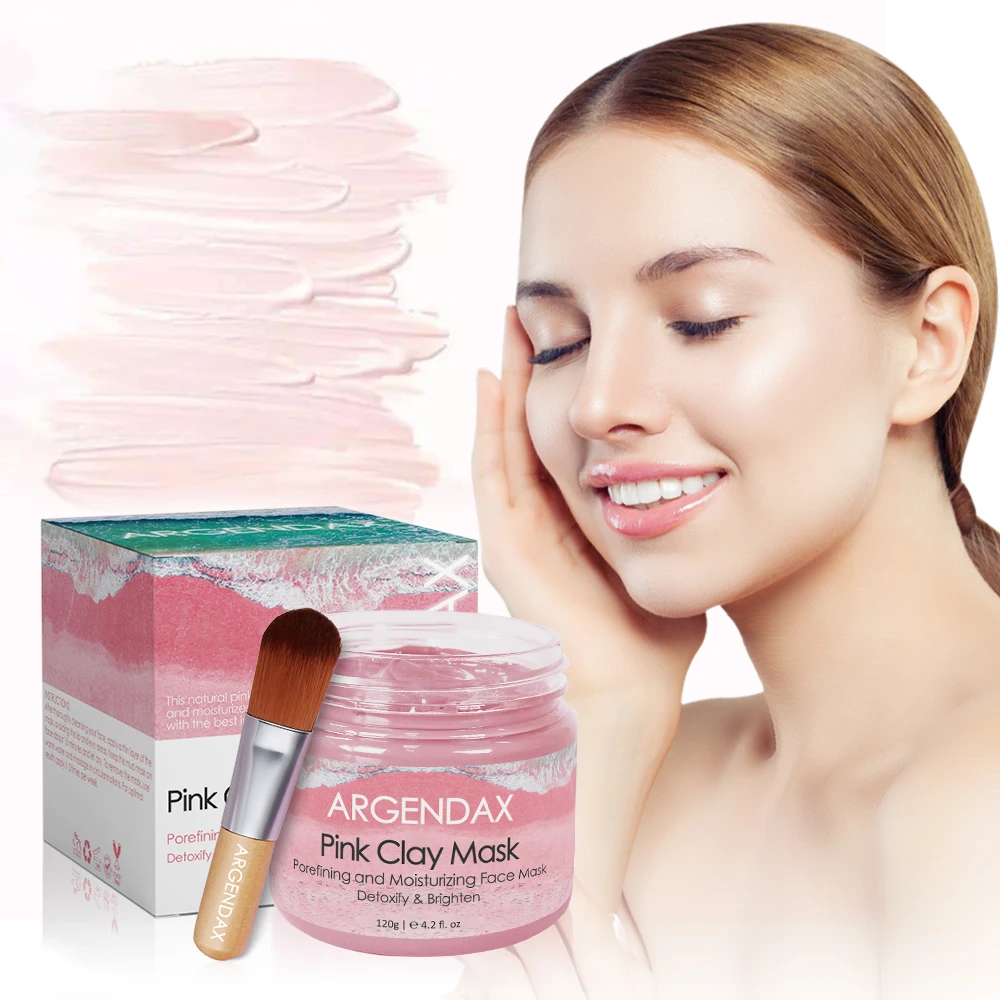 

Vegan Mascarillas Coreanas Organic Skin Care Make Up Skincare Beauty Products Face Maskss Pink Mudmask Mud Clay Mask Claymask