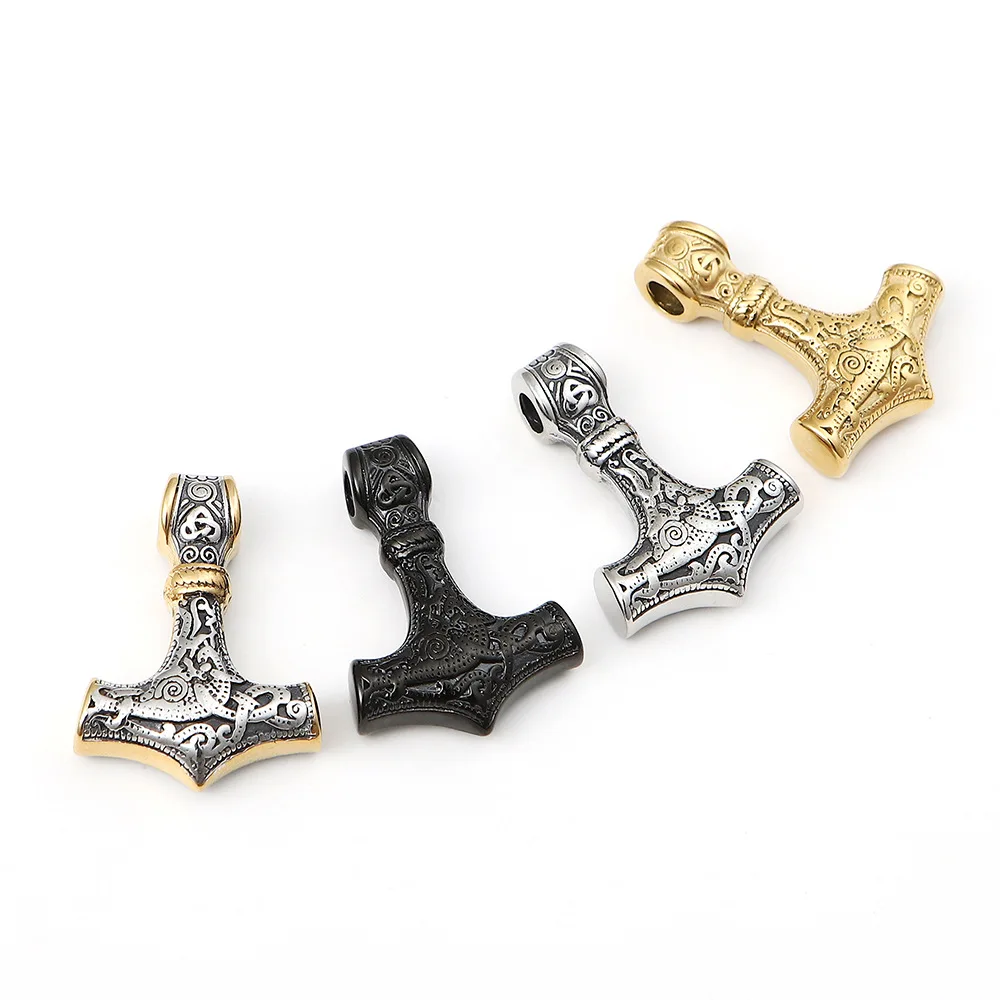 

thors hammer stainless steel pendant