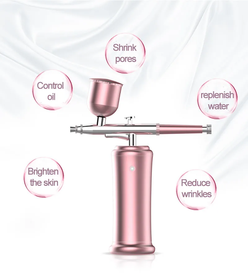 Household portable beauty salon oxygen injection nano-hydrating beauty instrument