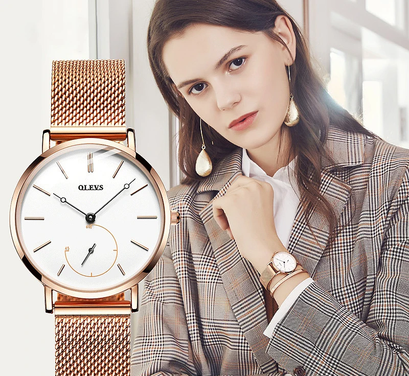 

30M Waterproof Ultrathin Minimalist Wholesale Custom Quartz Watches Luxury Quartz Watches
