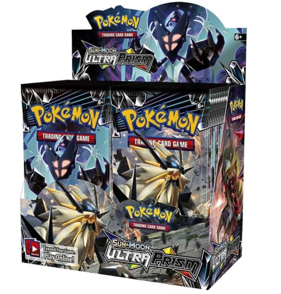 

2021 New Arrival Pokemon Trading Cards on stocks booster box 360 Pcs/box SUN & Moon Playing carte Pokemon GX Cards