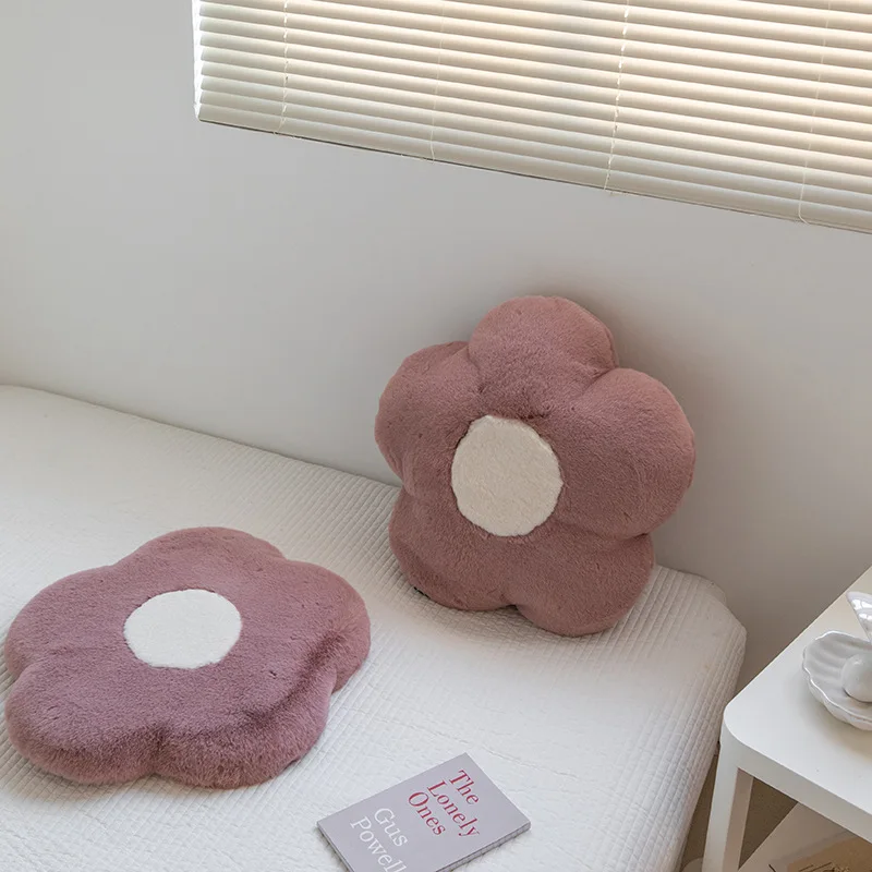 

Egg yolk pillow animal cushion plush plush sofa interior floor family chair decoration winter children's gift