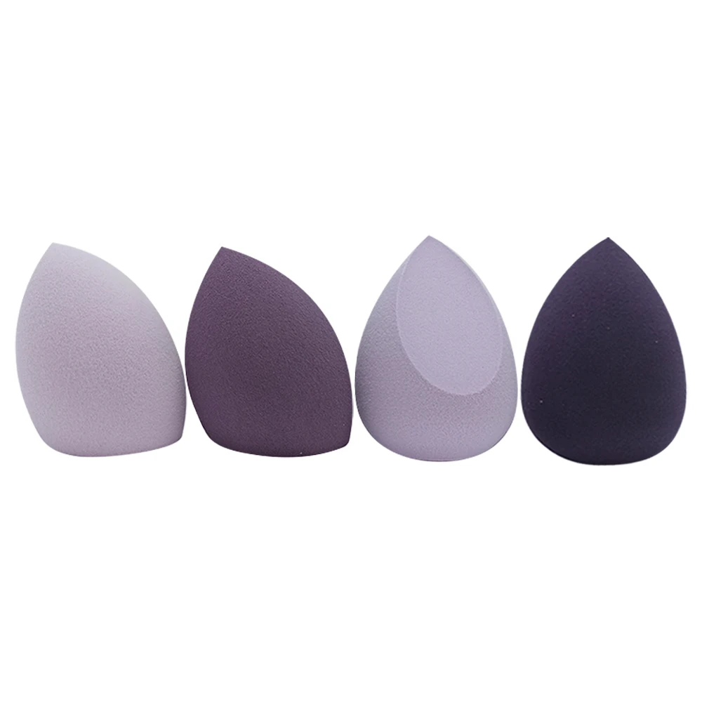 

4-piece popular makeup sponge close skin oem newest softest marble color makeup sponge beauty powder puff cosmetic tools