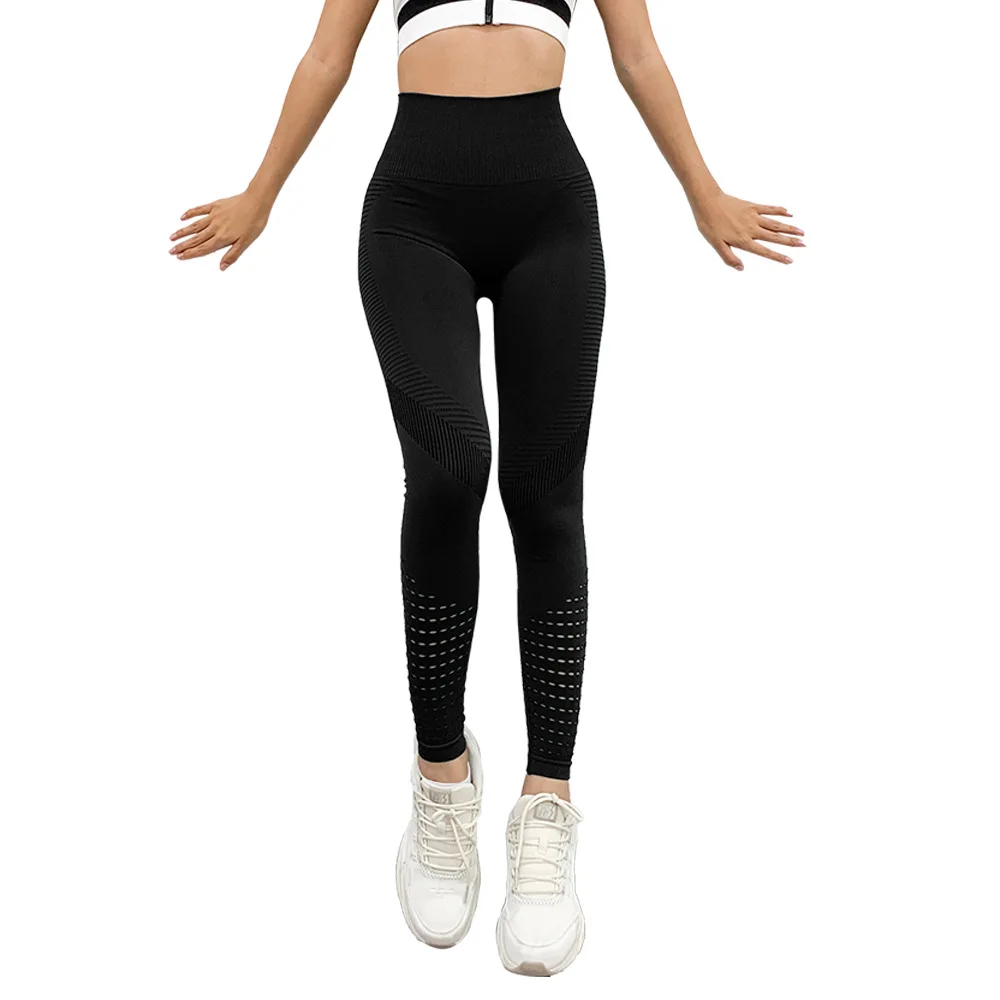 

Hot style Seamless Yoga Pants Quick Dry Tight Gym Pants Lady Butt Lift Pants stock, Black/green/grey
