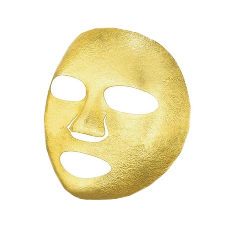 

Private Label Personal Own Brand Anti Wrinkle Moisturizing Collagen Non-woven Face Mask 24K Gold Facial Mask Sheet Men Women