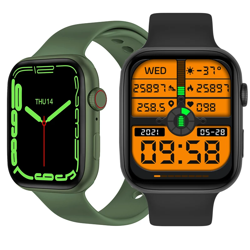 

i7 Pro Smart Watch BT Call Heart Rate IP67 Waterproof Iwo Series 7 Sports i7Pro Smartwatch Women Men Reloj Inteligente 2022