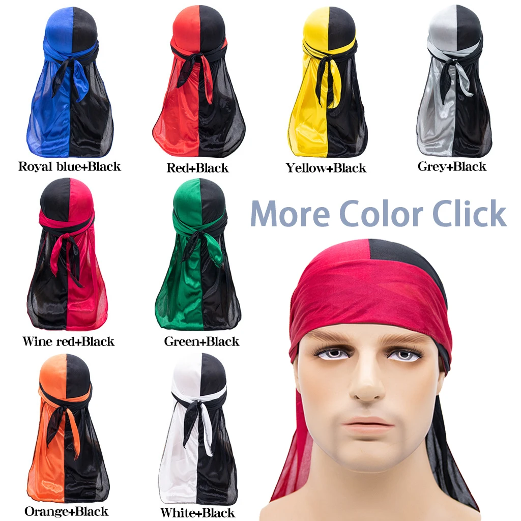 Wholesale Durags Assorted Colors Bandana Turban Designer Headband ...