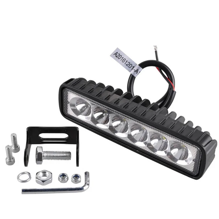 Auto Parts 6inch Led Work Light 18w High Power Cars Driving Fog Light