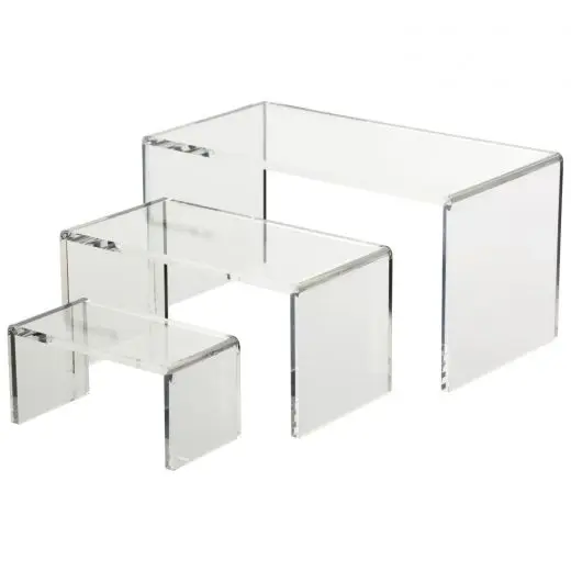 Wholesale 30x30x15cm Clear Acrylic Riser Acrylic Buffet Enhancements Food Display Riser Buy