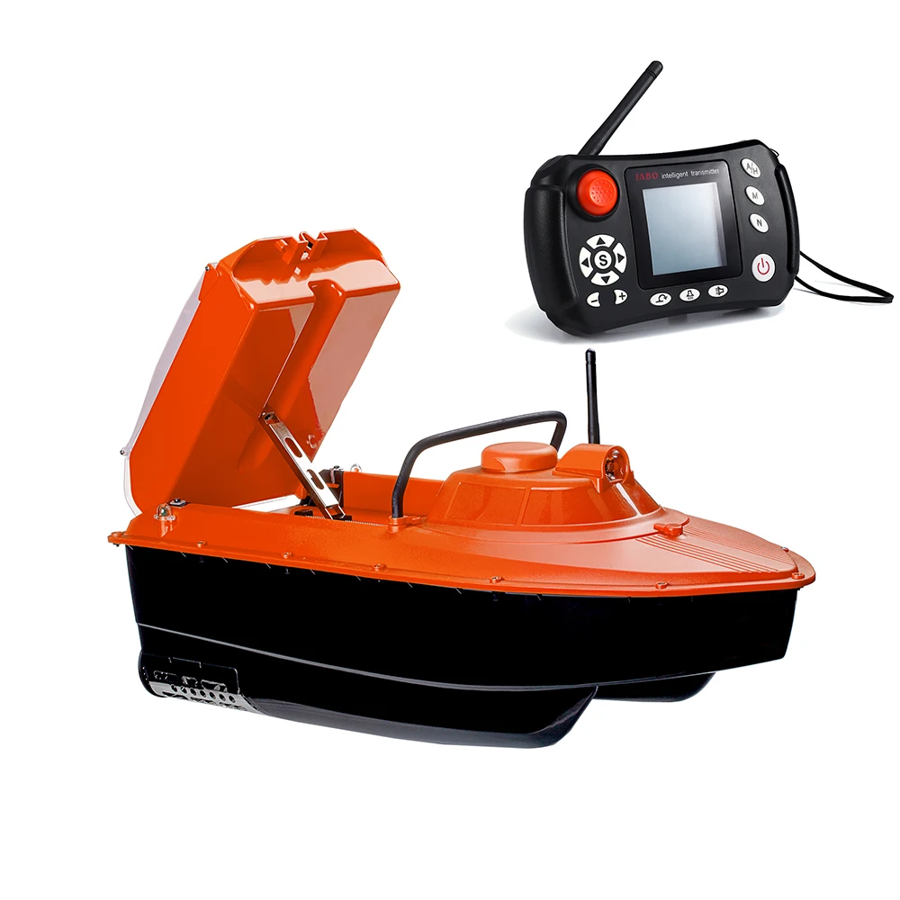 

JABO2CG-20A*2 Orange GPS Auto Navigation Fish Finder Bait Boat Auto baiting robot