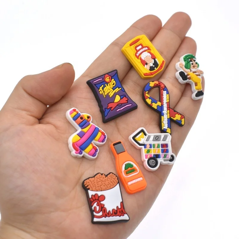 

Hot selling Mexican Inspired Clog shoe charms Clog Pins for Kids Adults