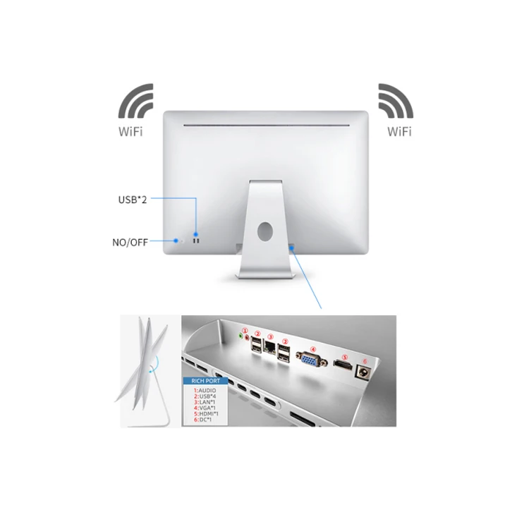 

Manufactory Wholesale all in one barebone pc computer desktop aio With Lowest Price