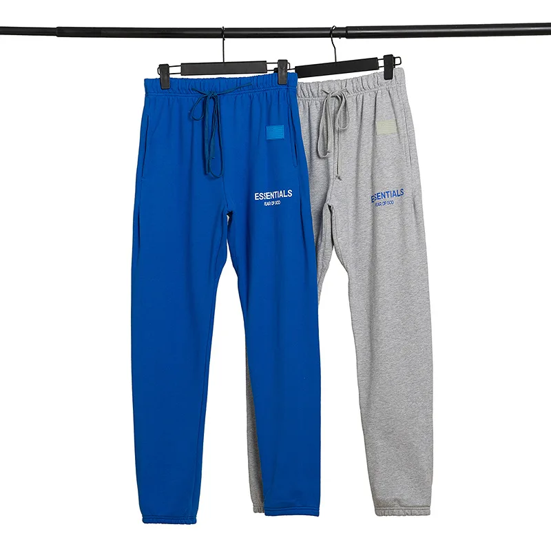 

2021 Hot Selling ESSENTIALS Pants hip-hop fog double line reflective drawstring trousers sports casual pants Men's sweatpants, Customized colors