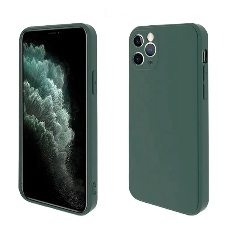 

premium multi colors mobile cell phone silicone cases for iphone 11 12 pro max silicone case