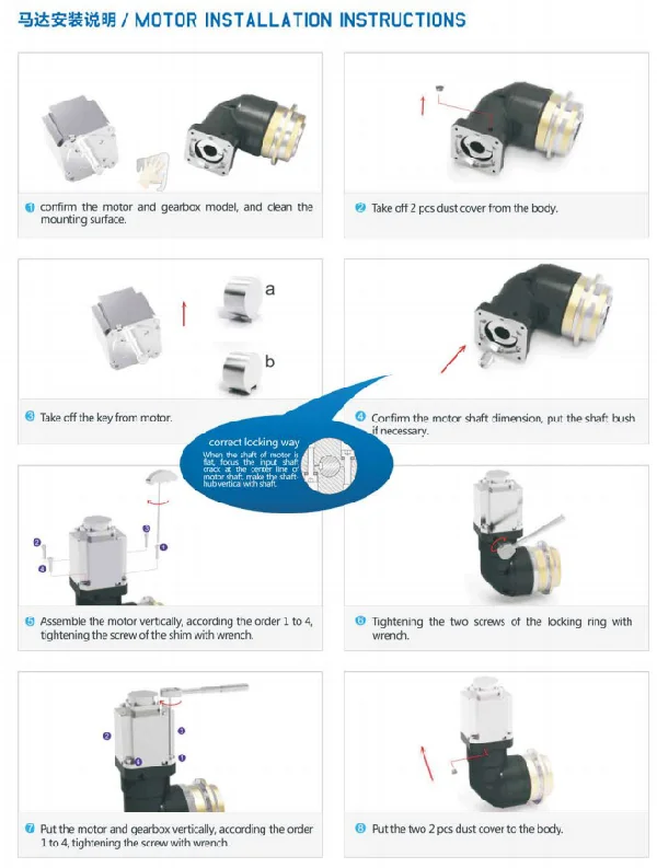 Durst Gearbox Dc Motor 12v 500w 12v Water Proof Electric Geared Motor