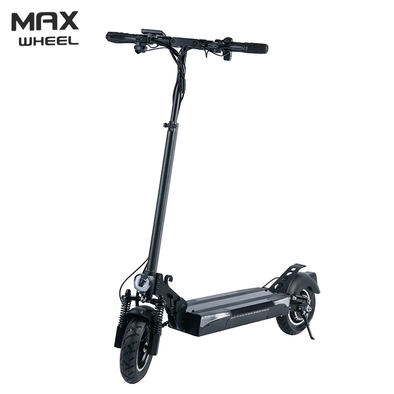 

2021 new European warehouse 500W maxwheel 10 inch foldable T4 electric scooter China accessori electric scooter waterproof