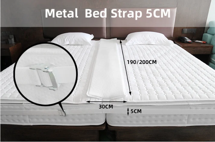 Bed Bridge Twin To King Converter Kit Bed Gap Filler To Make Twin Beds Into King Mattress Buy Mattress Connector With Strap For Guests Stayovers Bed Gap Filler To Make Twin Beds