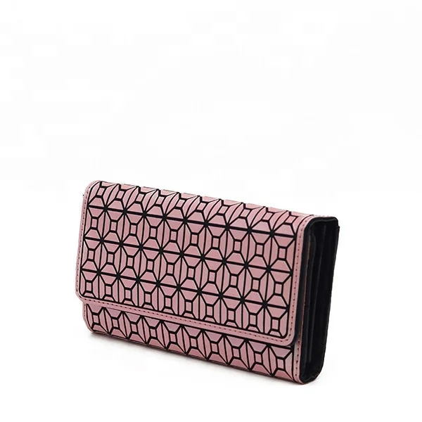 

Geometric multicolor long women crossbody purses 2021, Pink,black,purple,green