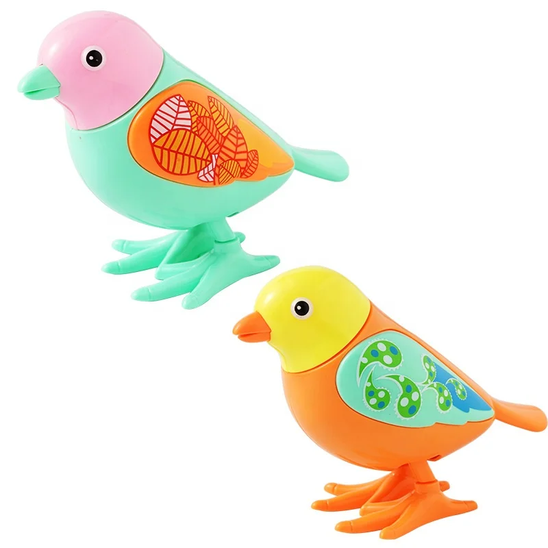 

Wind Up Toys Sparrow Cute Little Clockwork Spring bird Animal Toy