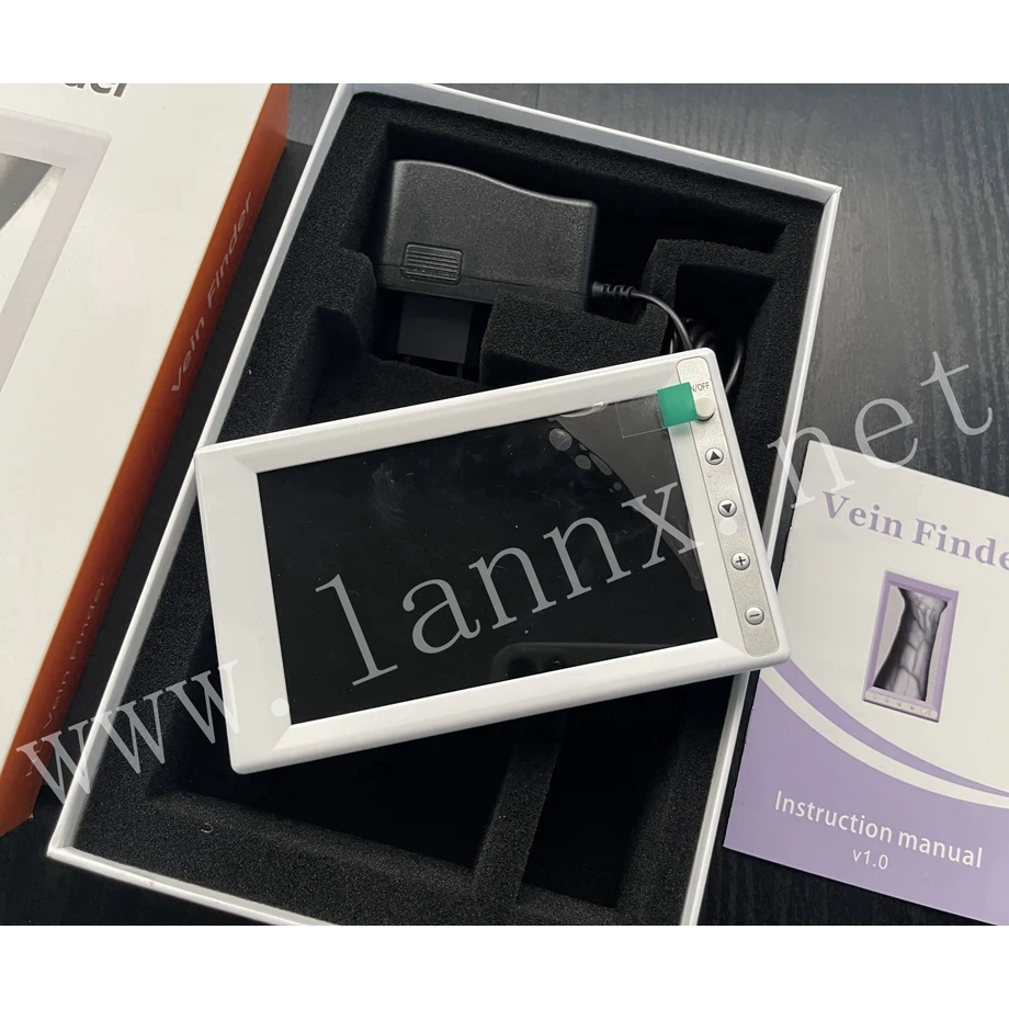 

LANNX uVF 310A Handhold Vein Finder Facial Vein Detector Infrared Vein Viewer Camera Vascular Imaging Instrument