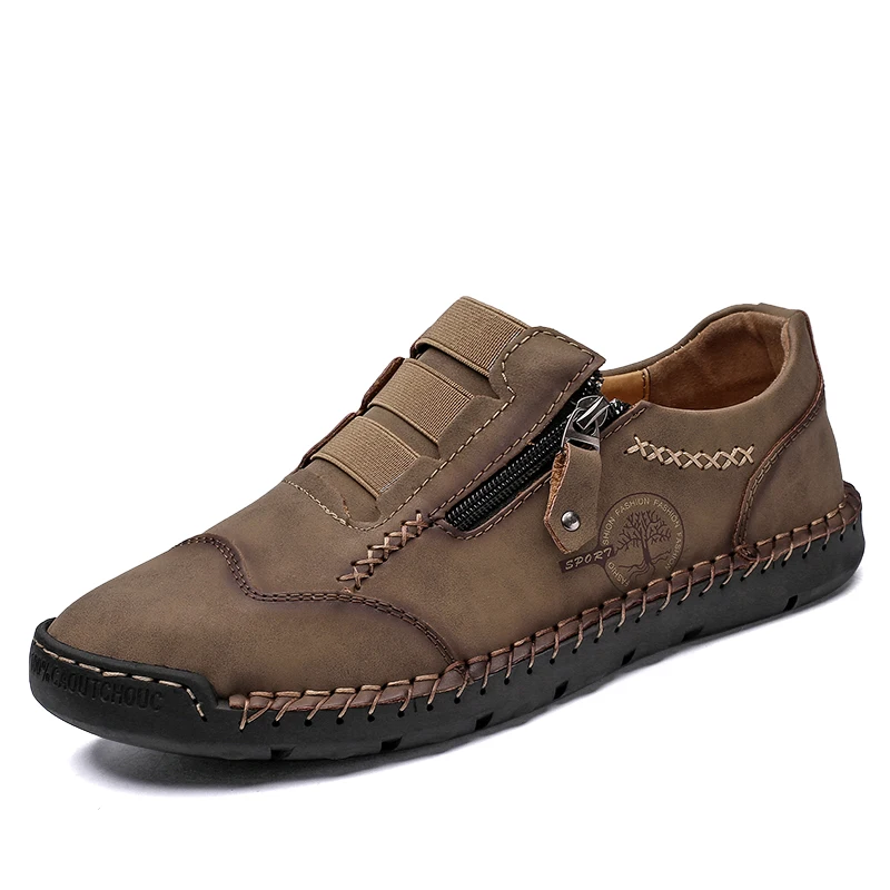 

Wholesale Men Leather Loafers Fashion Casual Driving Shoes Formal Dress Shoes